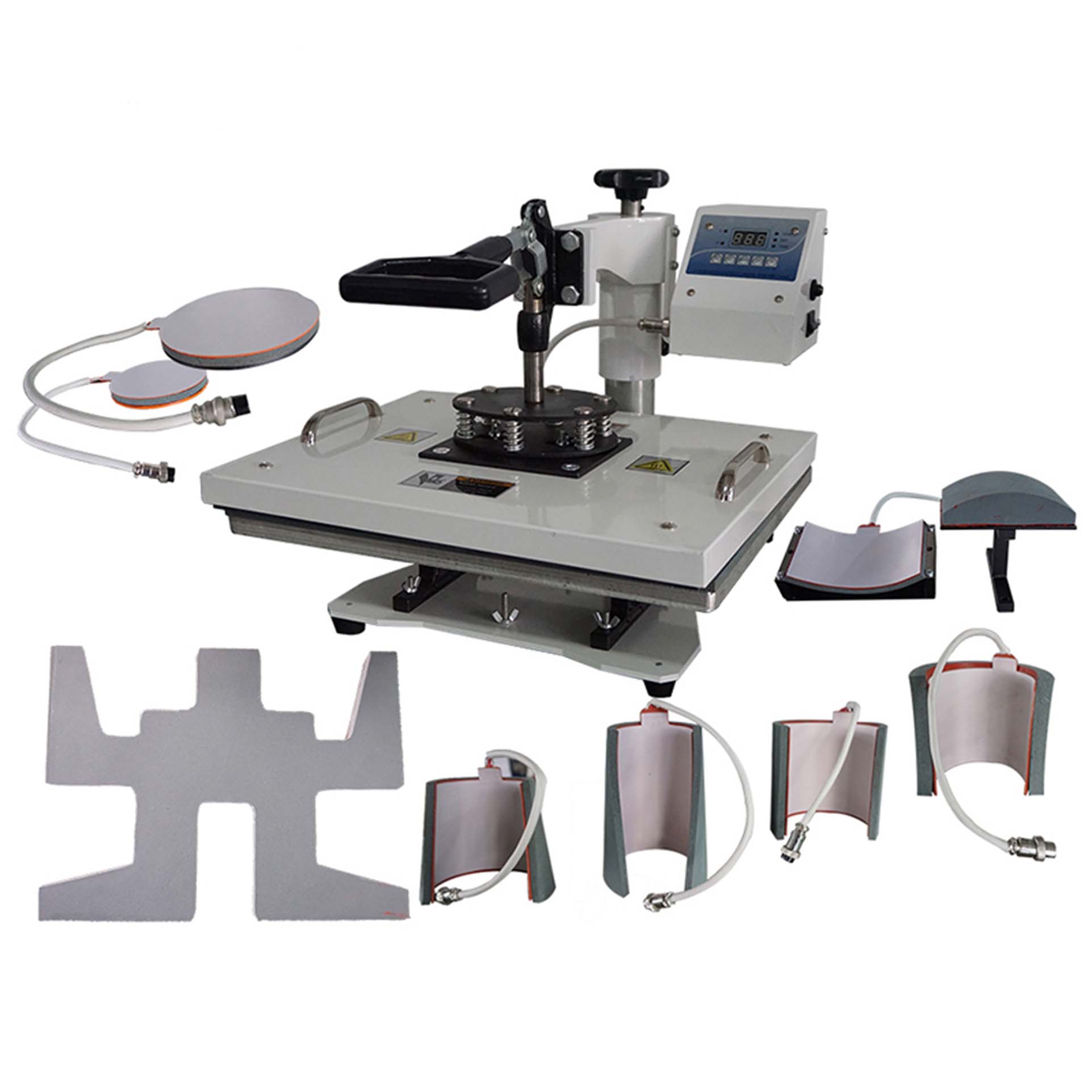 9in1 Heat press Combo 2 Zhauns