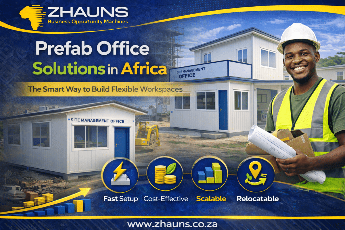 Prefab Office Solutions in Africa – The Smart Way to Build Flexible Workspaces