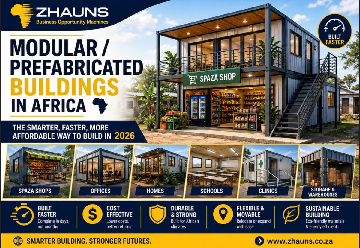 Modular / Prefabricated Buildings in Africa: The Smarter, Faster, More Affordable Way to Build in 2026