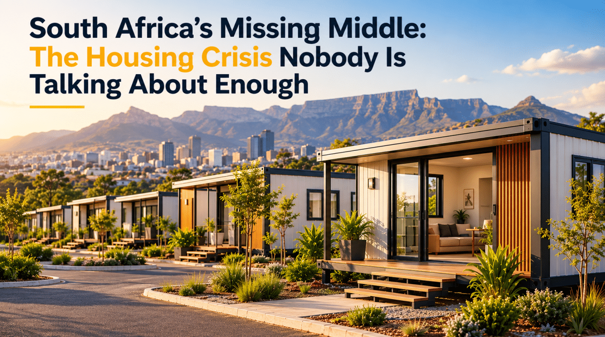 South Africa’s Missing Middle: The Housing Crisis Nobody Is Talking About Enough